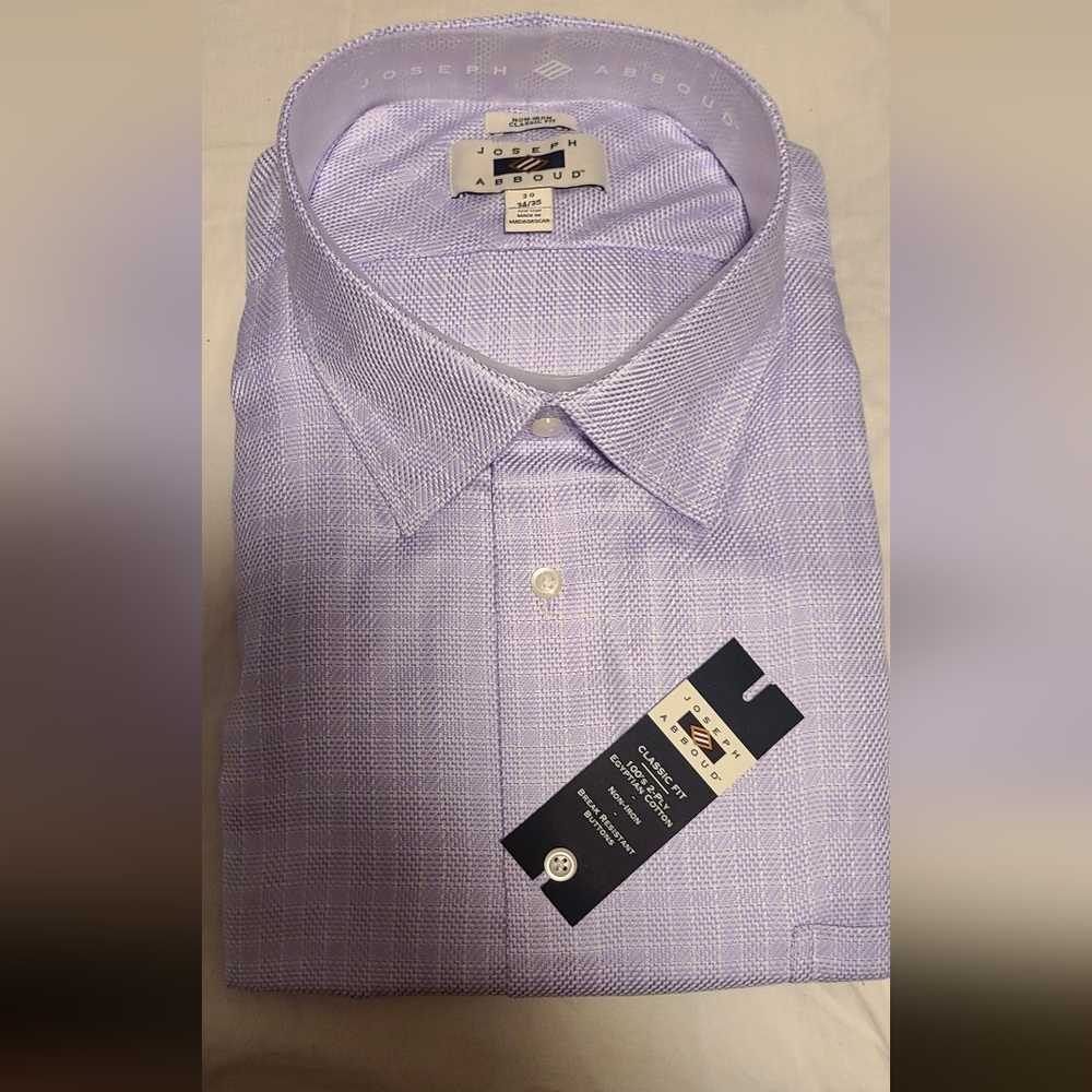 men's dress shirt NWT 20x 34/35